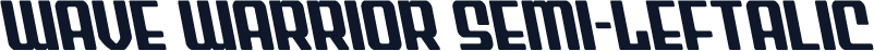 Wave Warrior Semi-Leftalic