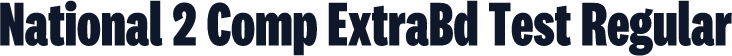 National 2 Comp ExtraBd Test Regular