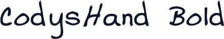 CodysHand Bold