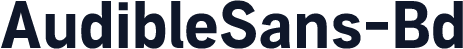AudibleSans-Bd