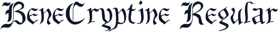 BeneCryptine Regular