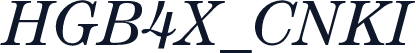 HGB4X_CNKI