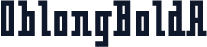 OblongBoldA
