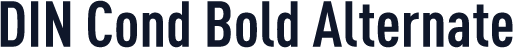 DIN Cond Bold Alternate