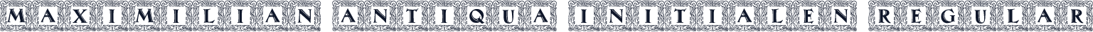 Maximilian Antiqua Initialen Regular