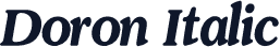 Doron Italic