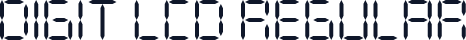 DIGIT LCD Regular