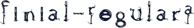 Finial-RegularA