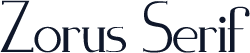 Zorus Serif
