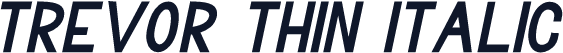 Trevor Thin Italic