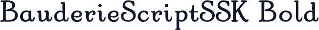 BauderieScriptSSK Bold