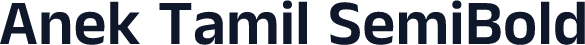 Anek Tamil SemiBold