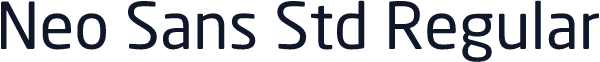 Neo Sans Std Regular