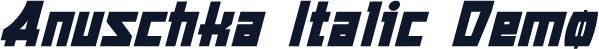 Anuschka Italic Demo