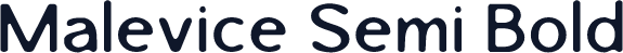 Malevice Semi Bold