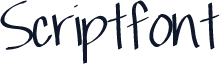 Scriptfont