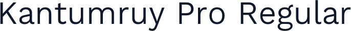 Kantumruy Pro Regular