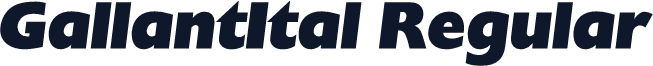 GallantItal Regular