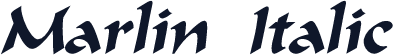 Marlin Italic