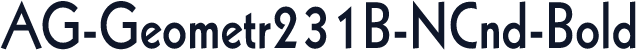 AG-Geometr231B-NCnd-Bold
