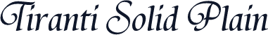 Tiranti Solid Plain