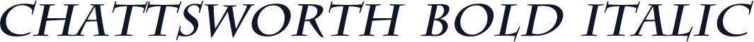 Chattsworth Bold Italic