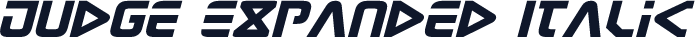 Judge Expanded Italic