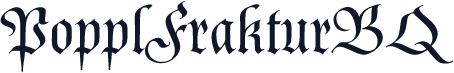 PopplFrakturBQ
