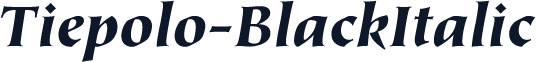 Tiepolo-BlackItalic