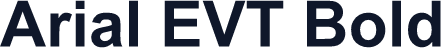 Arial EVT Bold