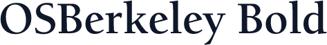 OSBerkeley Bold