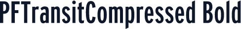 PFTransitCompressed Bold