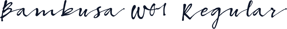 Bambusa W01 Regular