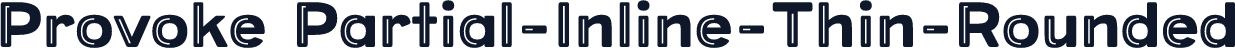 Provoke Partial-Inline-Thin-Rounded