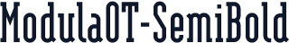 ModulaOT-SemiBold