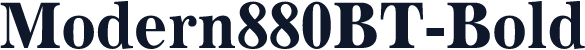 Modern880BT-Bold