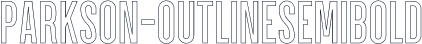 Parkson-OutlineSemiBold