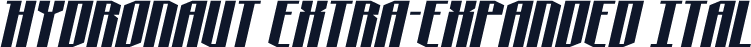 Hydronaut Extra-Expanded Ital