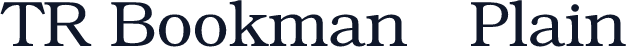 TR Bookman   Plain