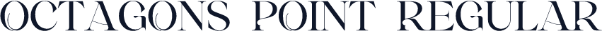 OCTAGONS POINT Regular