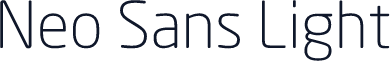 Neo Sans Light