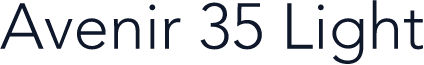 Avenir 35 Light