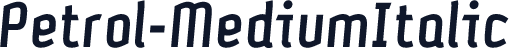 Petrol-MediumItalic