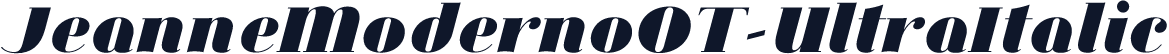 JeanneModernoOT-UltraItalic