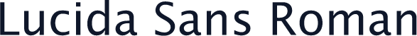 Lucida Sans Roman