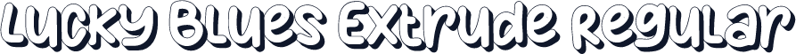 Lucky Blues Extrude Regular