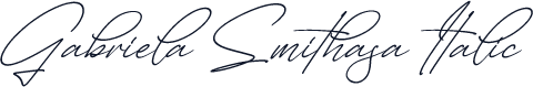 Gabriela Smithasa Italic