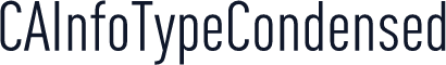 CAInfoTypeCondensed