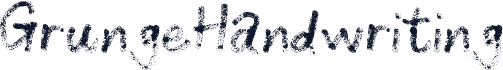 GrungeHandwriting