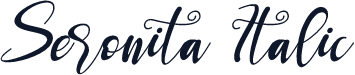 Seronita Italic
